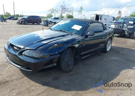 1998 Ford Mustang Gt from USA, damaged, VIN 1FAFP45X9WF141714